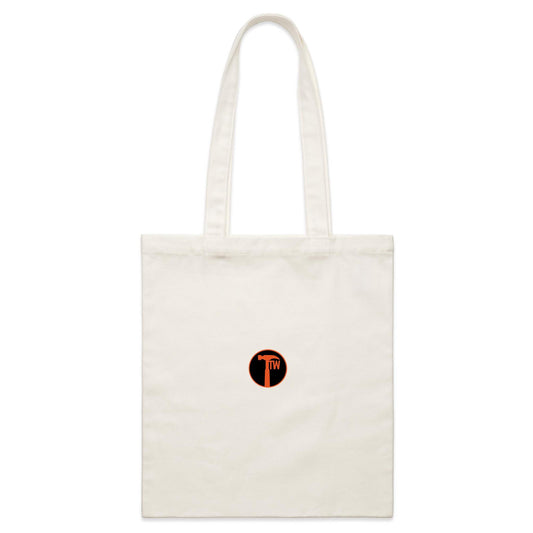 Tradease Workwear Printed in Melbourne Parcel Canvas Tote Bag